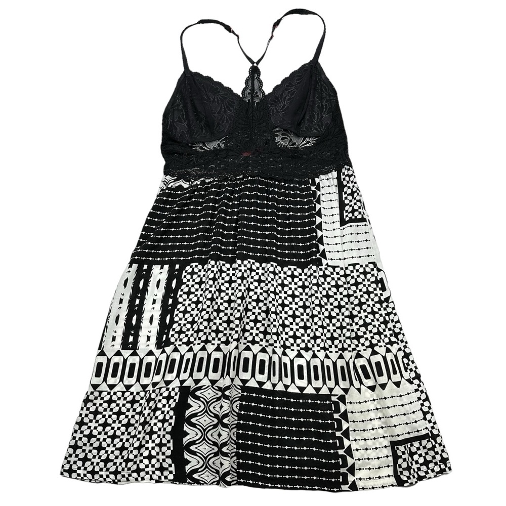 Josie Natori Patchwork print Nightgown, S